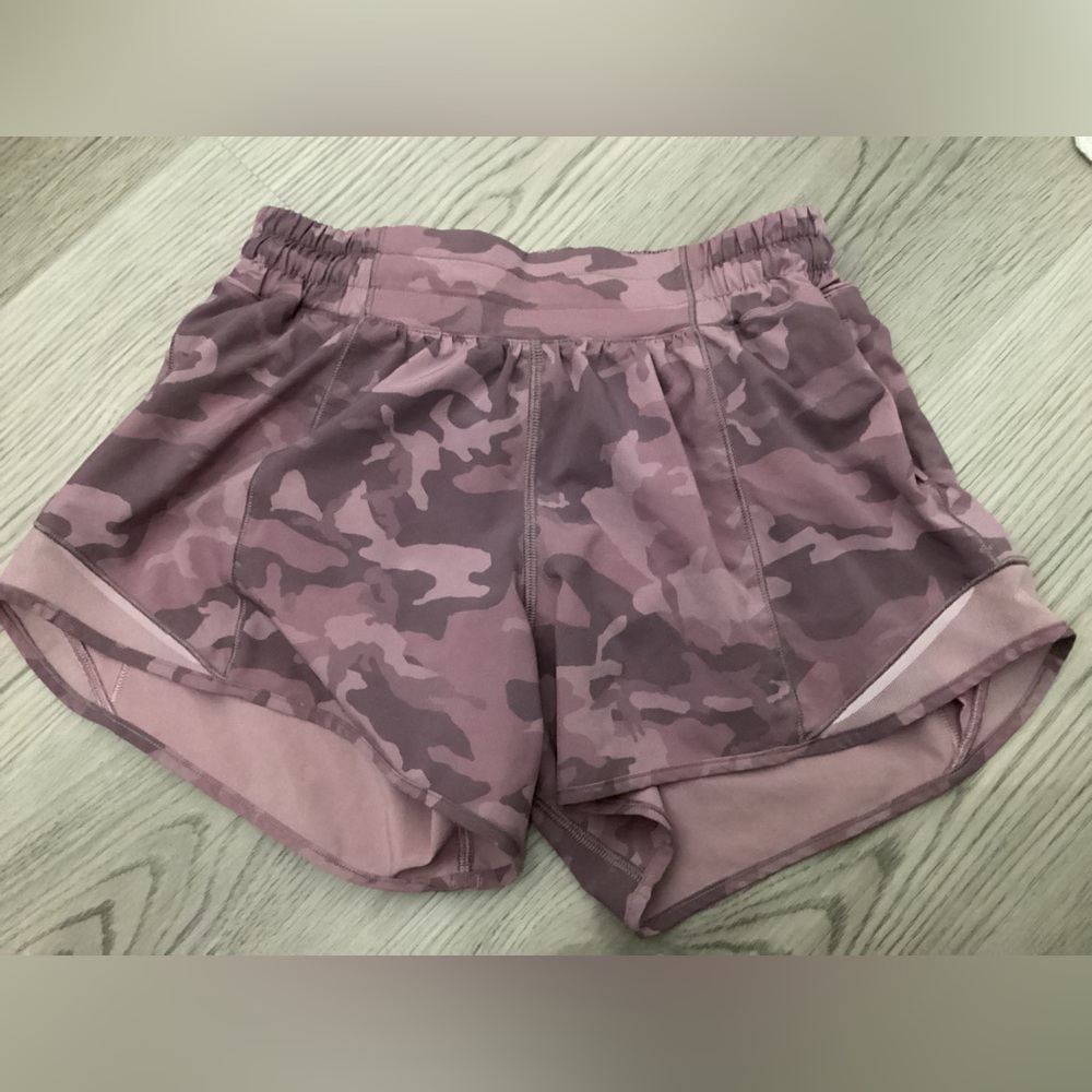 lululemon athletica Kids Camo Shorts - Pink